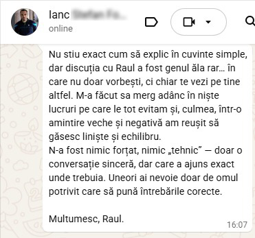 Testimonial client