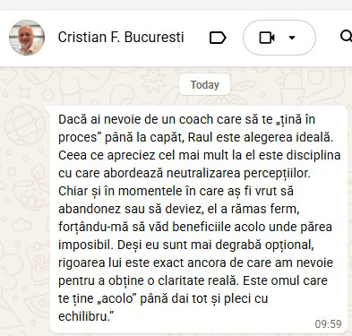 Testimonial client